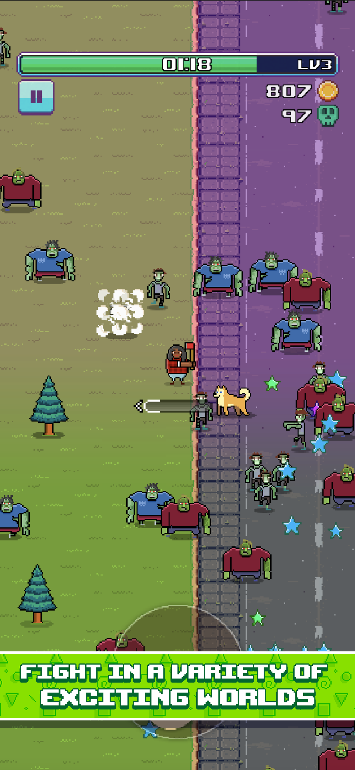Timberman Survival Game Screenshot