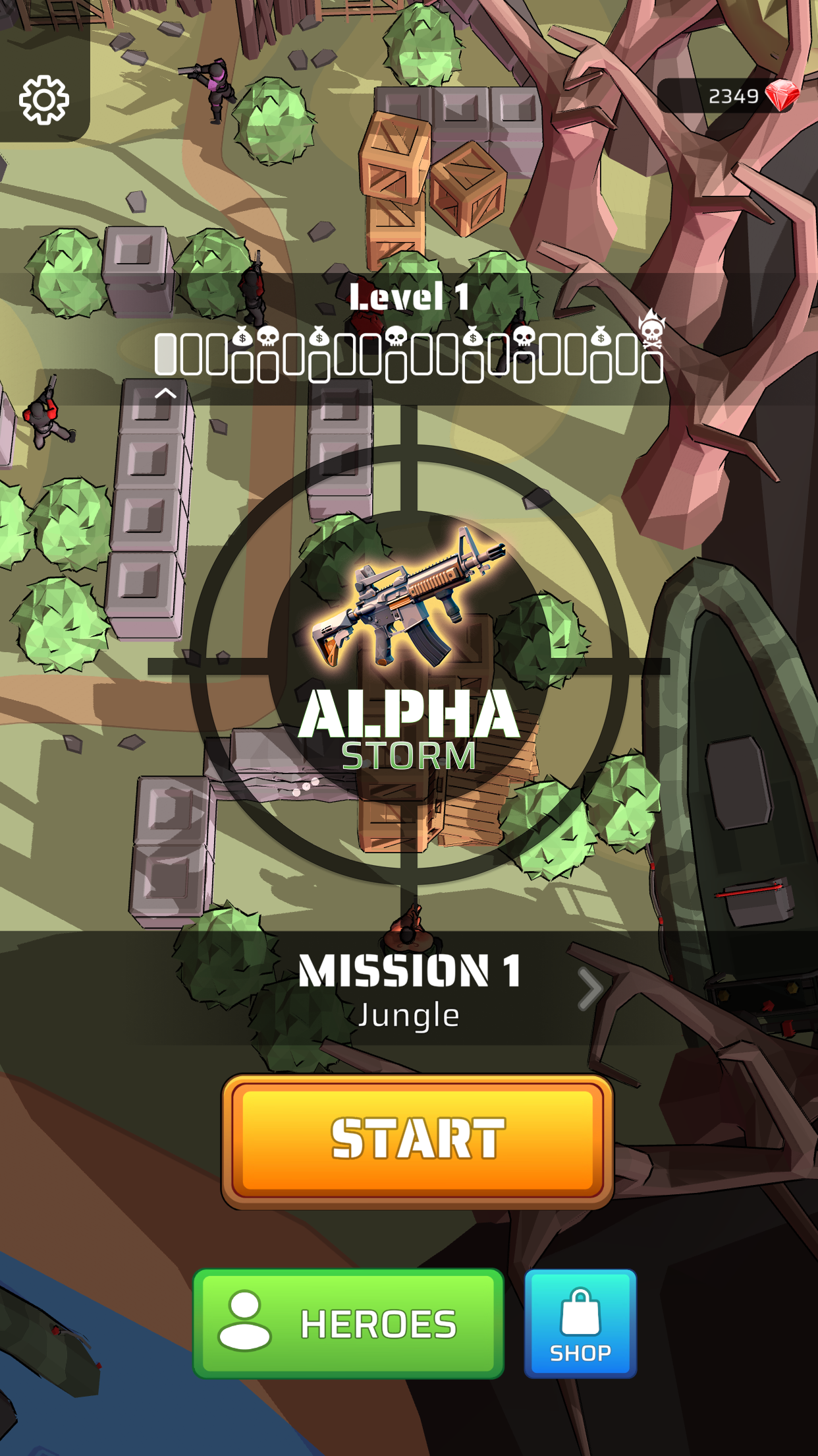 Alpha Storm Game Screenshot