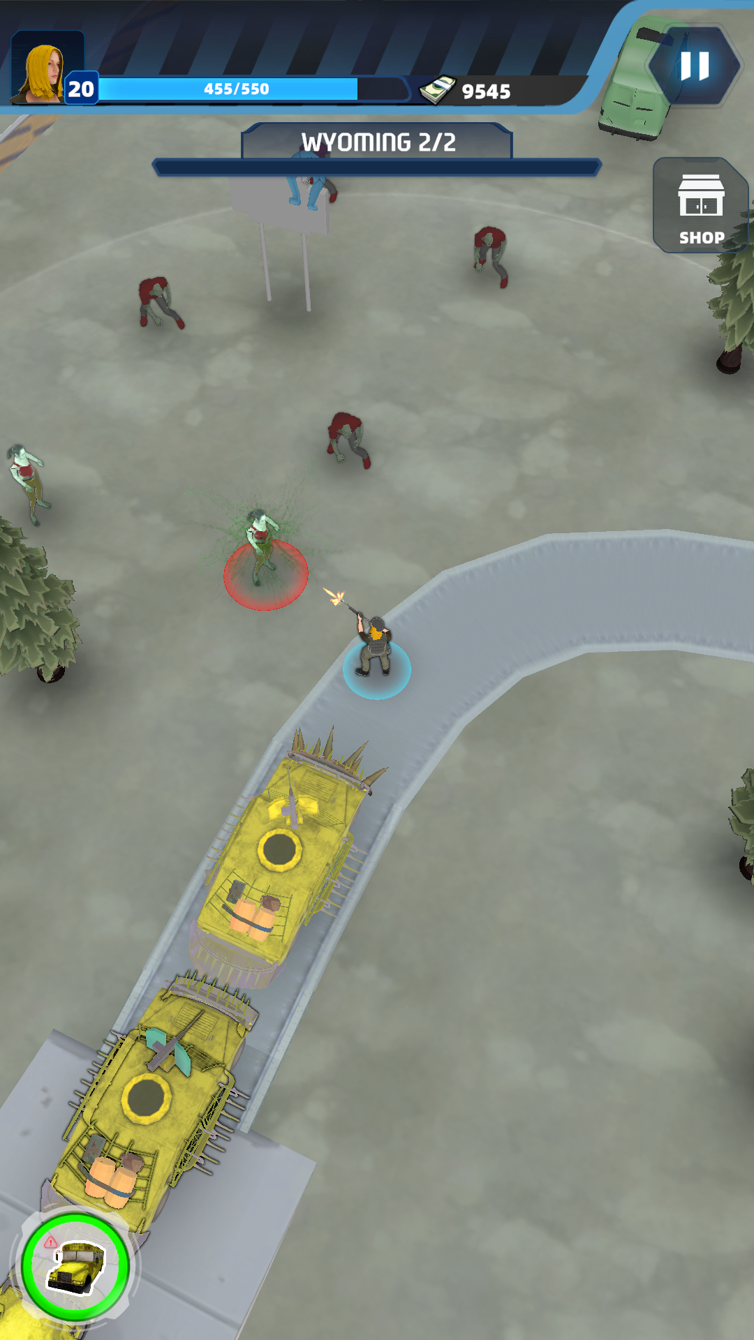 Screenshot of Zombie Convoy