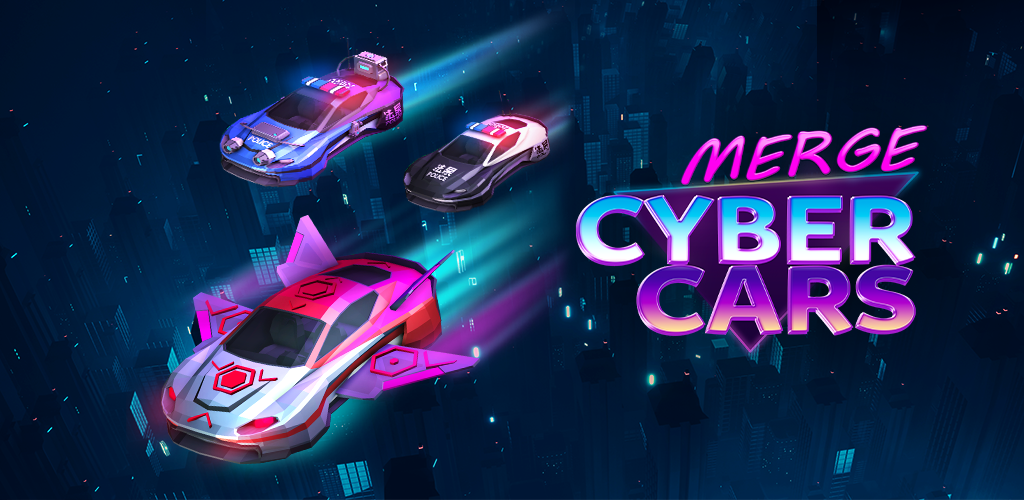 Banner of Merge Cyber Cars: Sci-fi Punk Future Merger 2.26.3