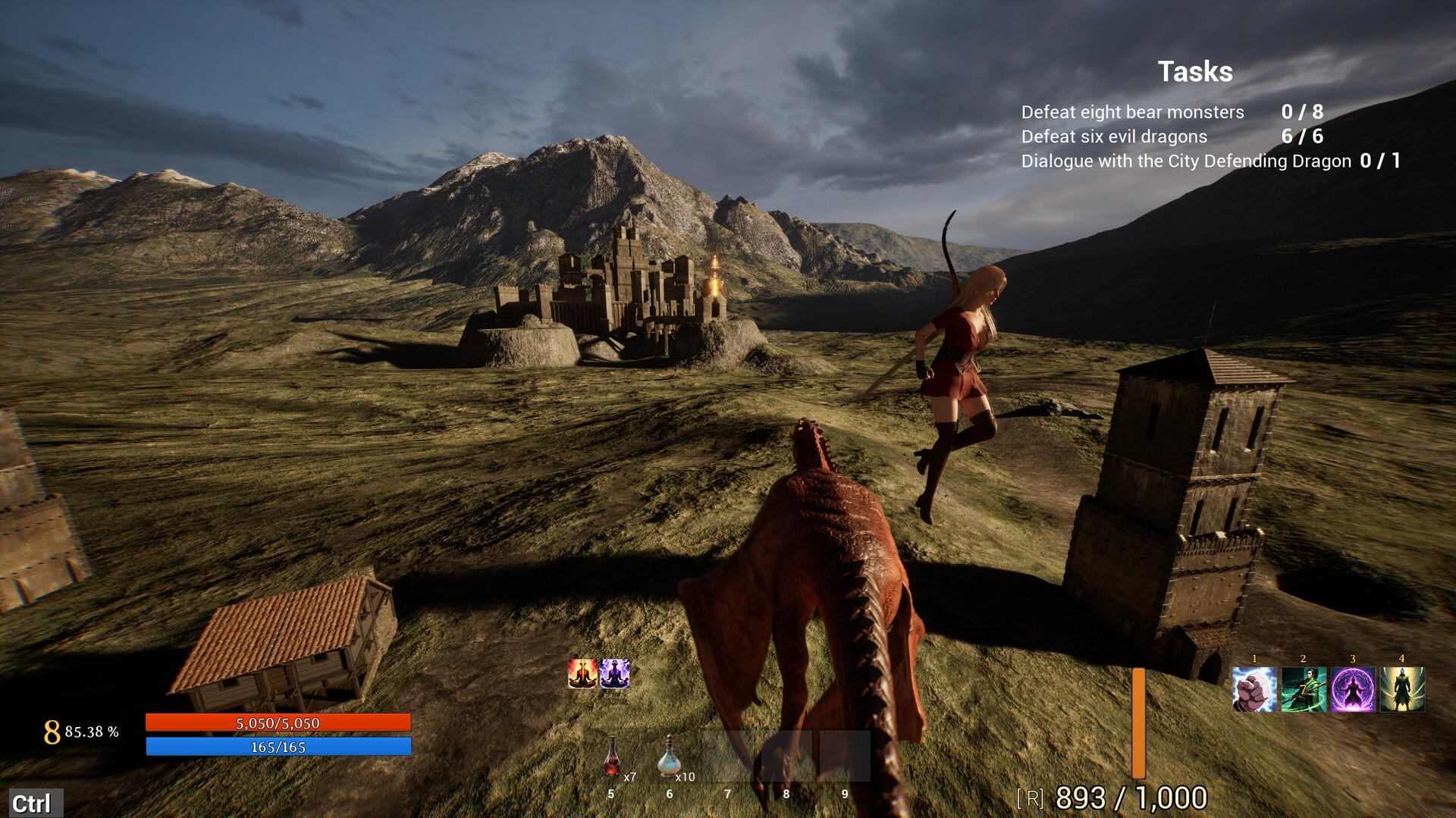 Dragon Expedition Game Screenshot