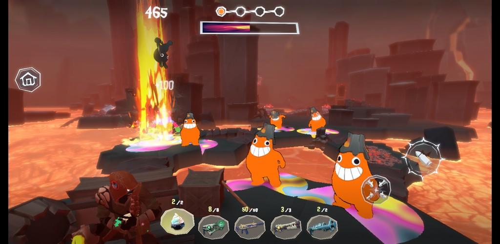 Cute Invasion Game Screenshot