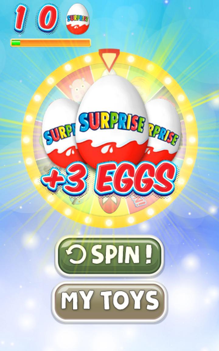 Cuplikan Layar Game Wheel Of Surprise Eggs