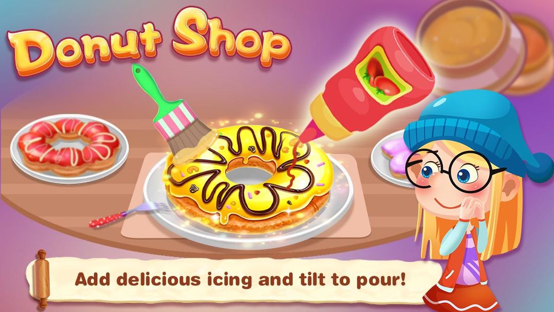 Donut Shop - Kids Cooking Game遊戲截圖