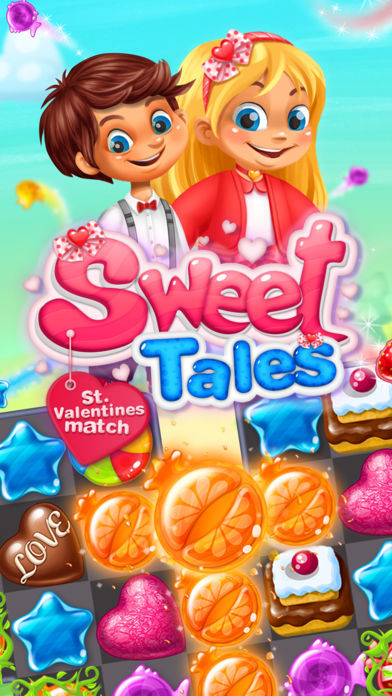 Sweet Tales: Valentine Match ภาพหน้าจอเกม
