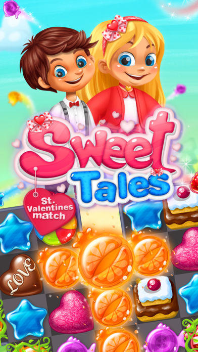 Sweet Tales: Valentine Match Game Screenshot