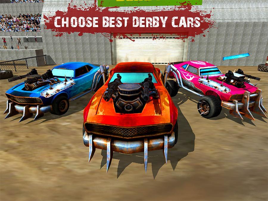 Demolition Derby Real Car Wars Game Screenshot