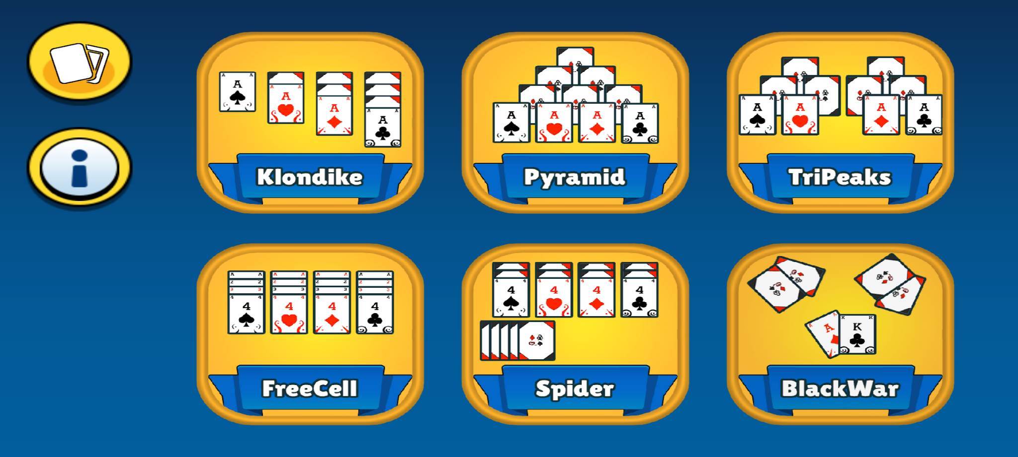 Solitaire Bundle ゲームのスクリーンショット