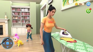 Single Mother Baby Care Games Game Screenshot