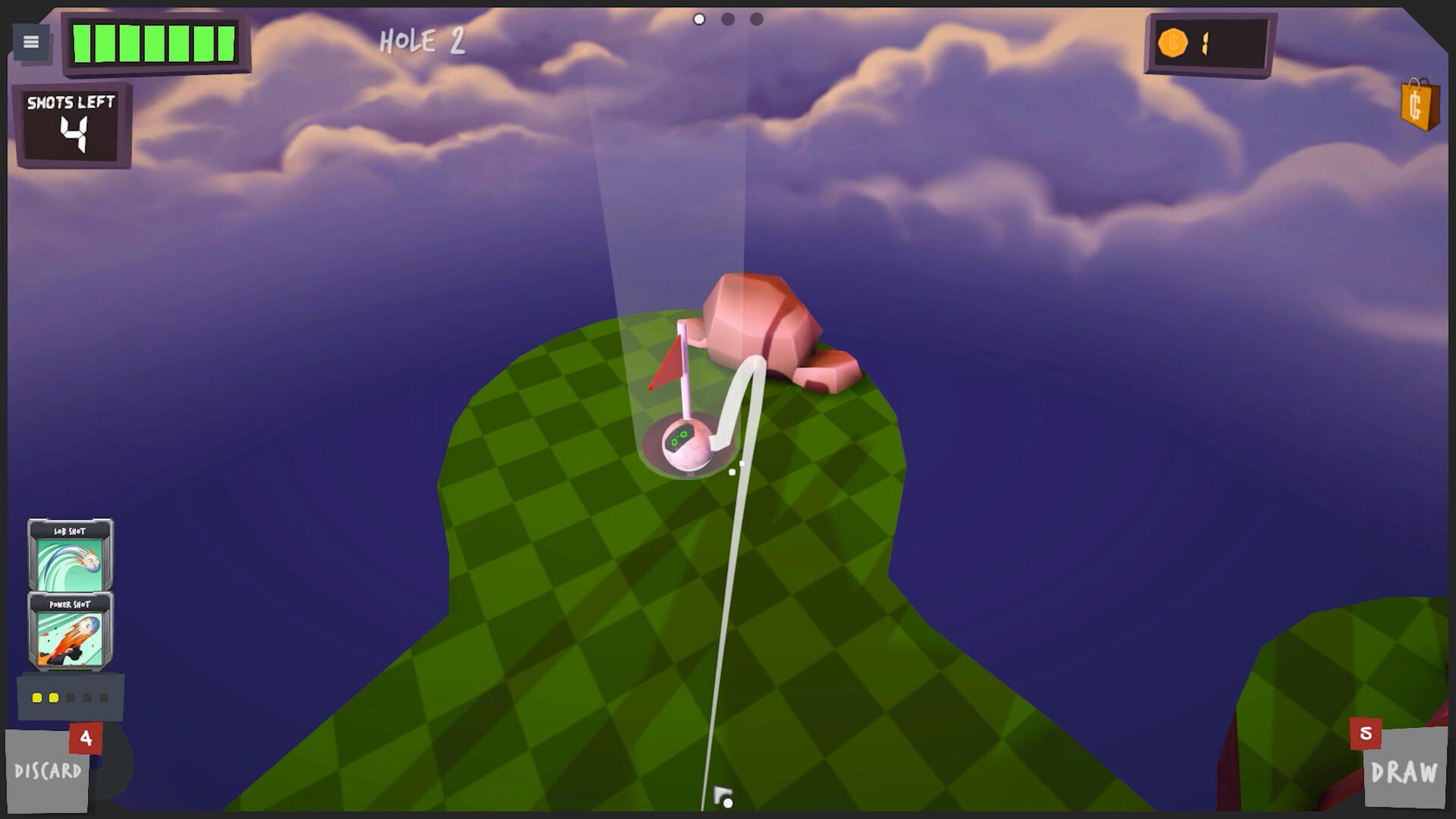 Screenshot of Golfie