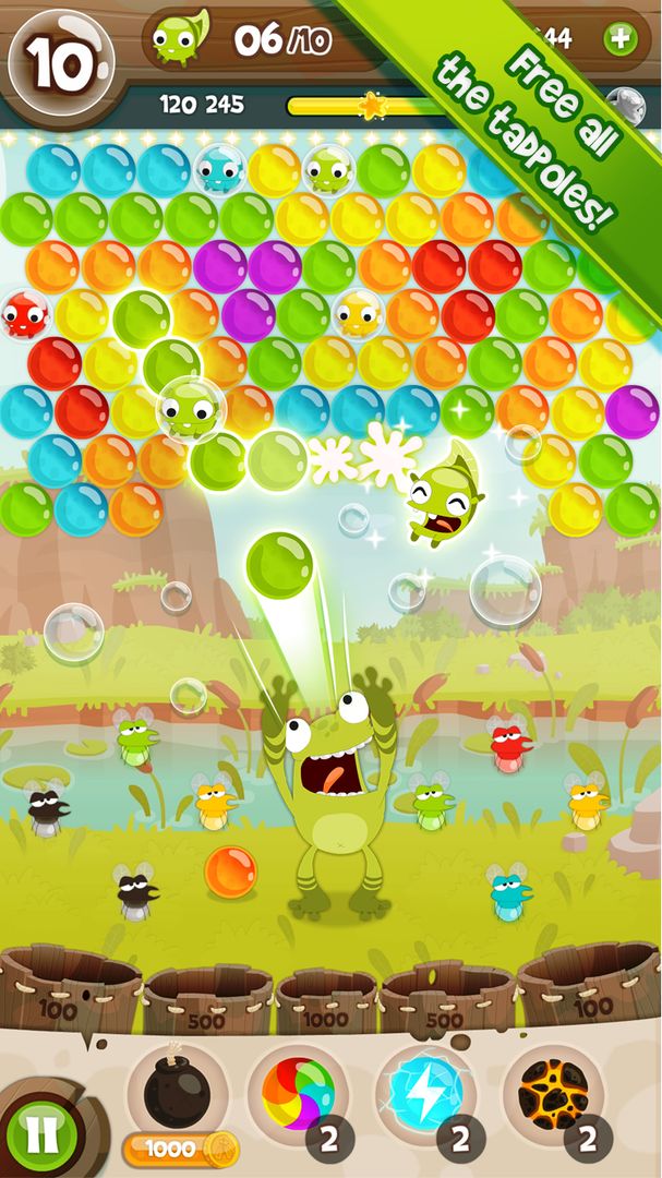 Froggle - Bubble game ภาพหน้าจอเกม