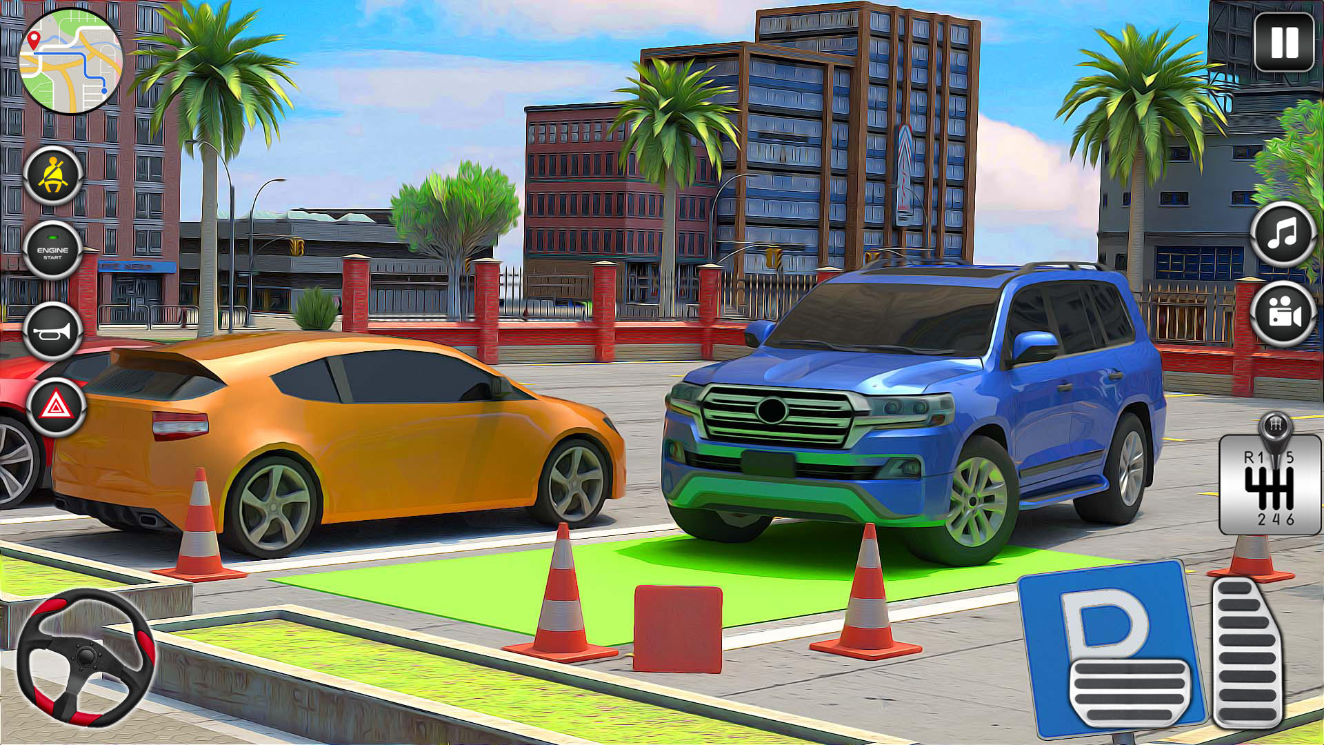 Captura de Tela do Jogo Car Games - Car Parking Master