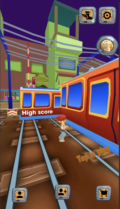 Screenshot 1 of City Train Rush 1.0