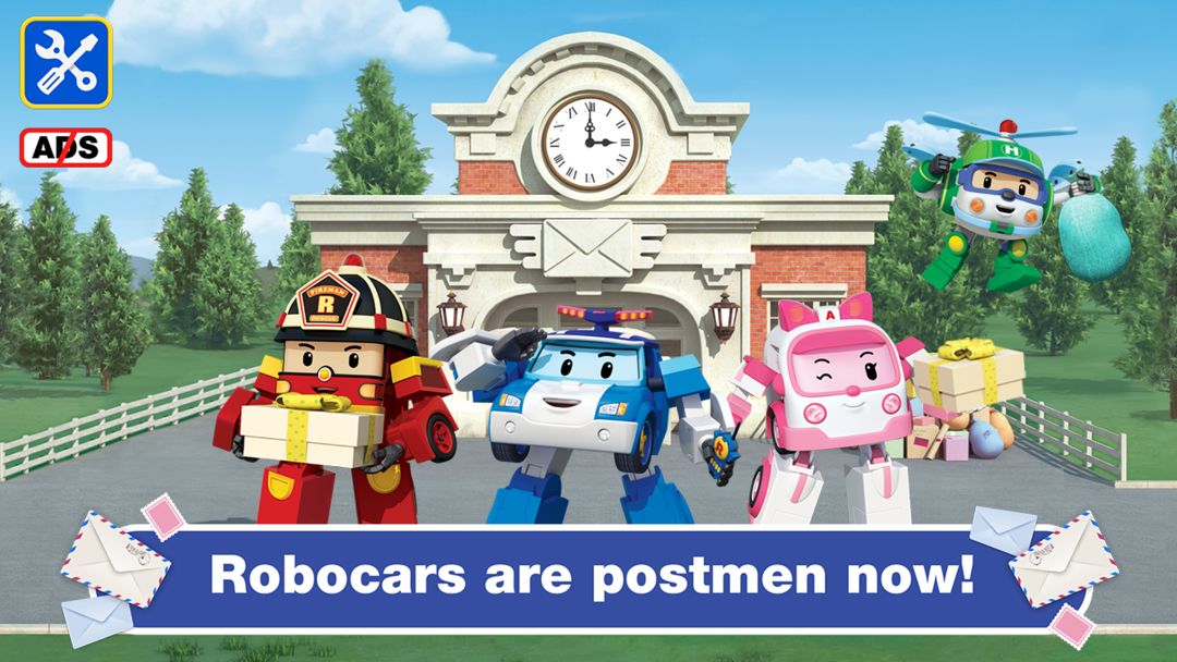 Screenshot of Robocar Poli: Postman Games!
