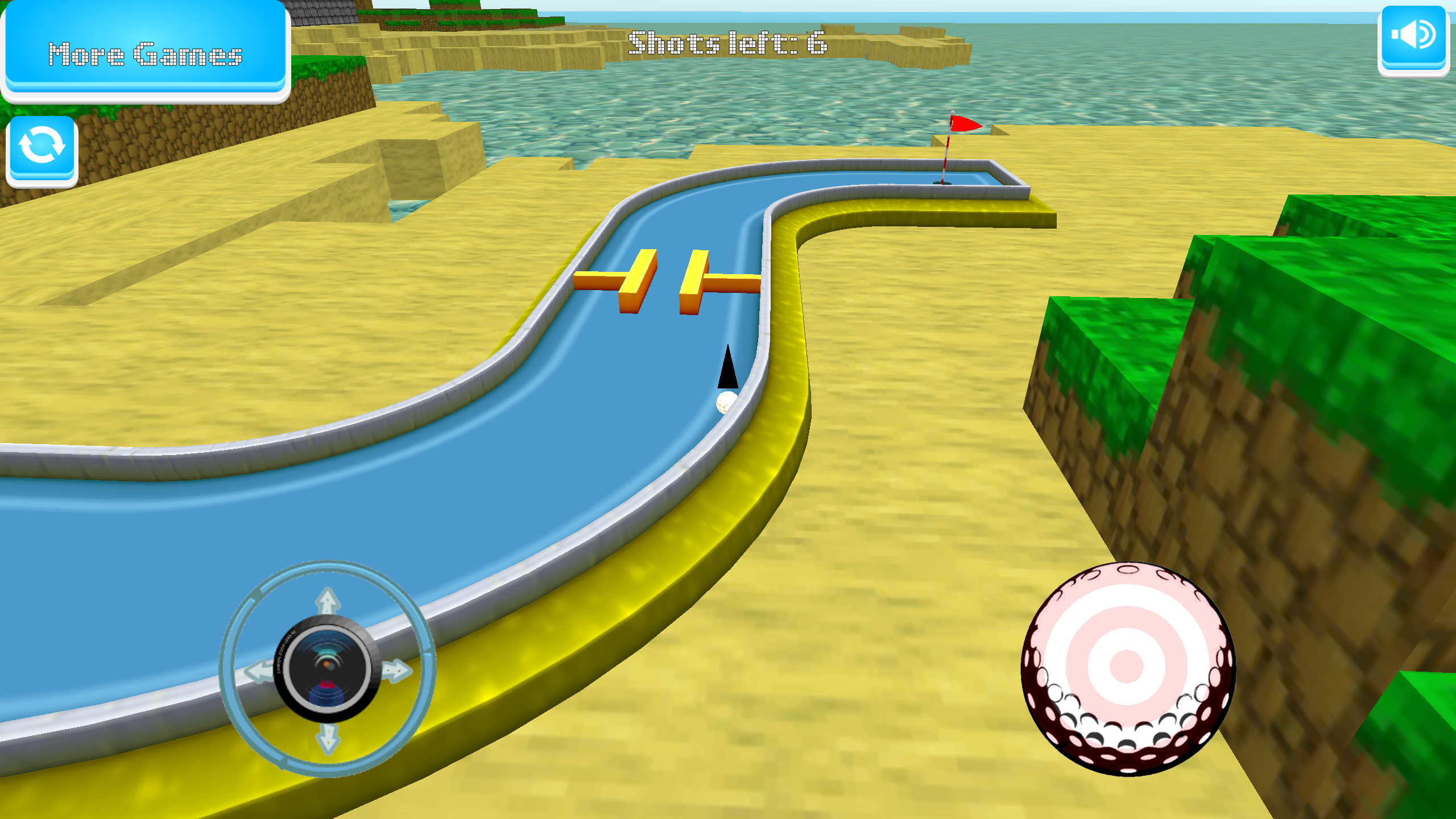 Screenshot 4 of Crazy Mini Golf 1.0