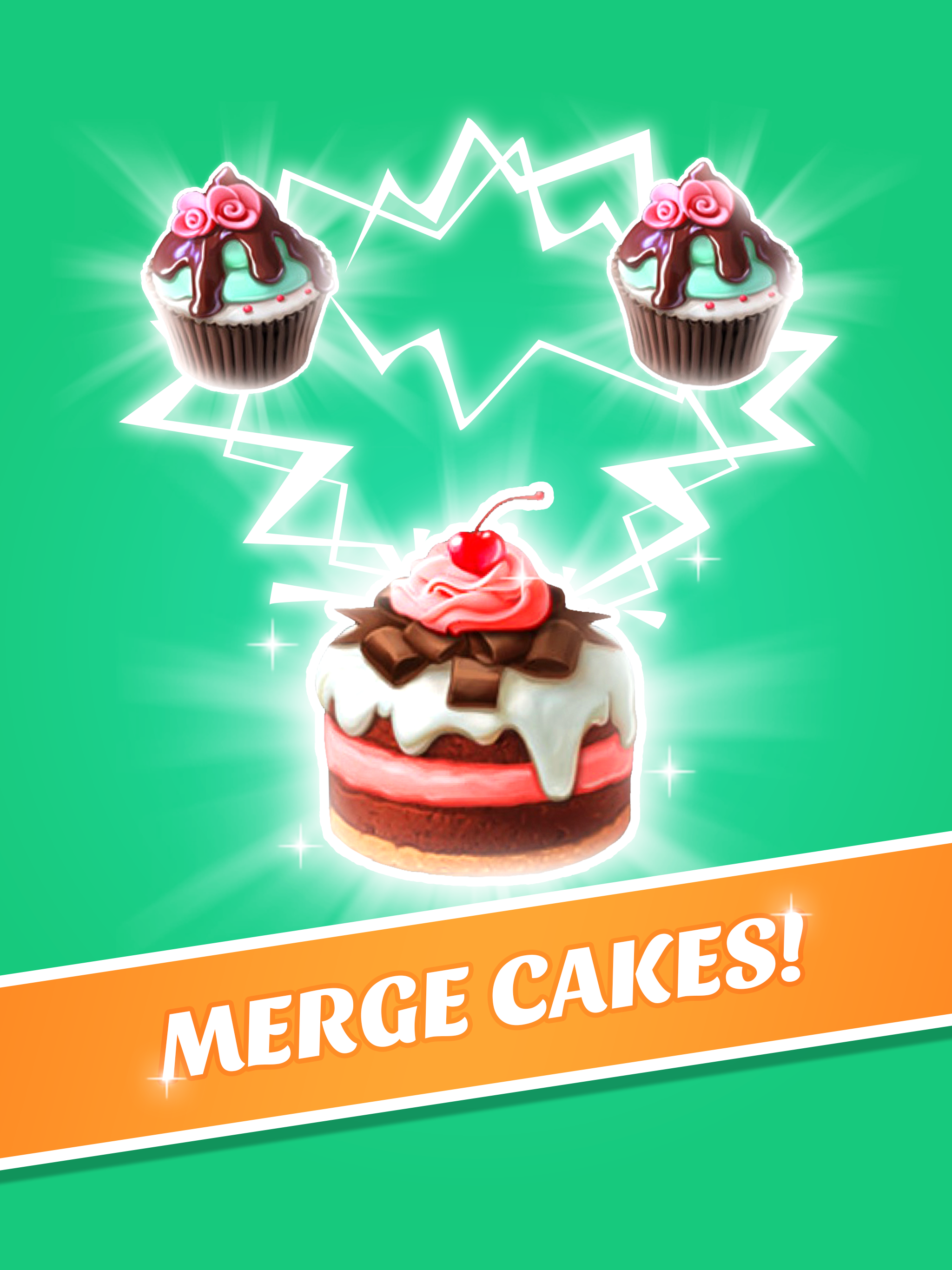 Merge Desserts - Idle Game Game Screenshot