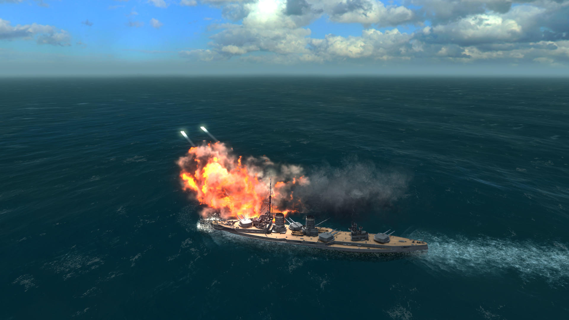 Ultimate Admiral: Dreadnoughts Game Screenshot