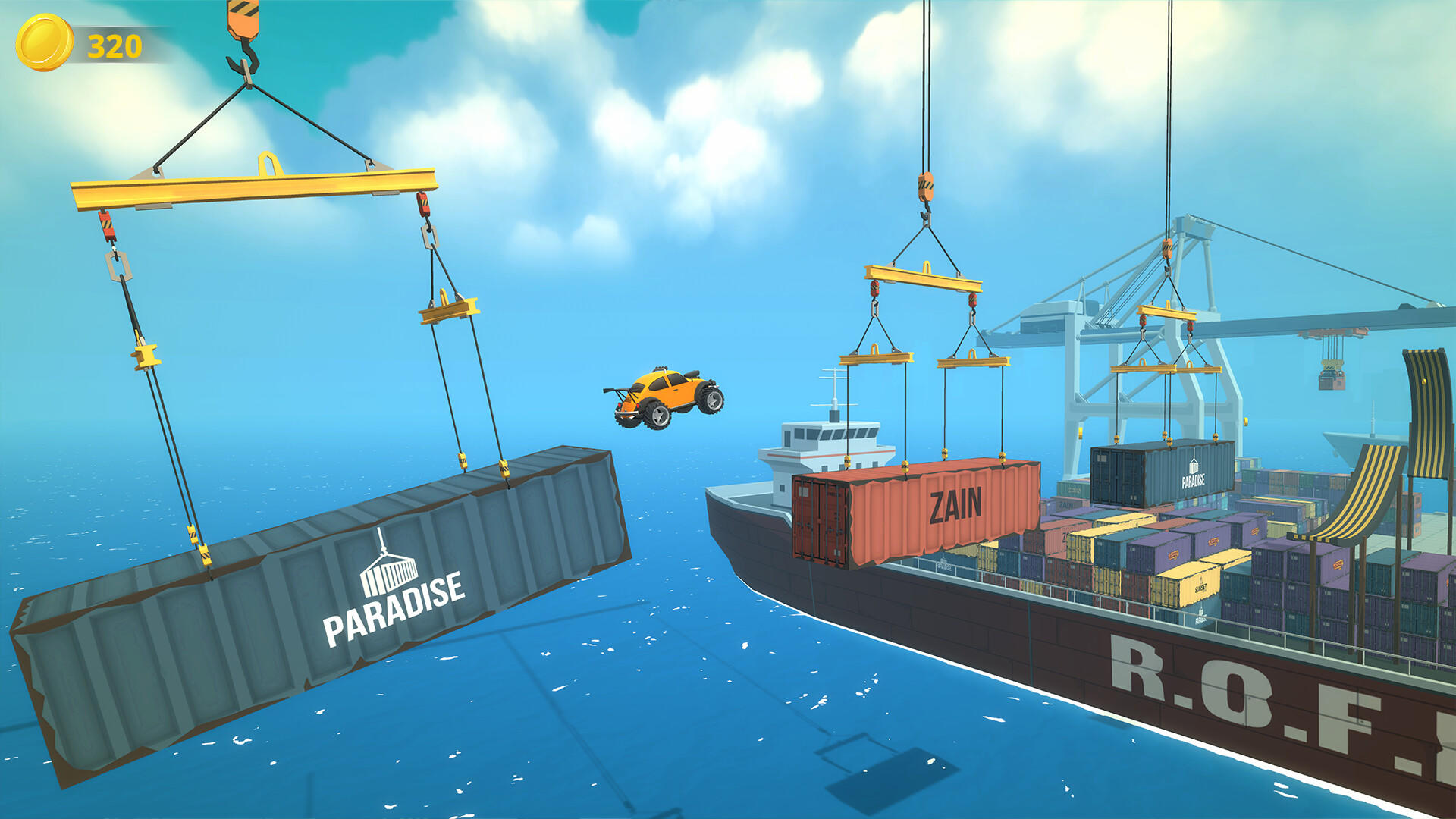 Stunt Paradise Game Screenshot