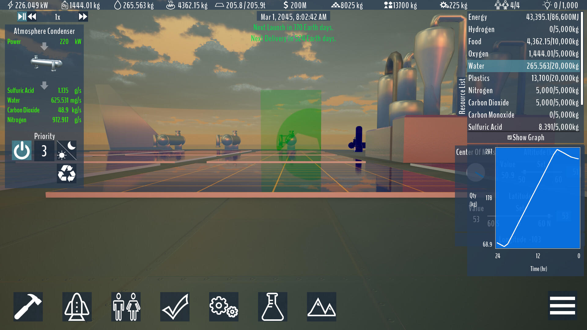Screenshot of Sky Base Venus