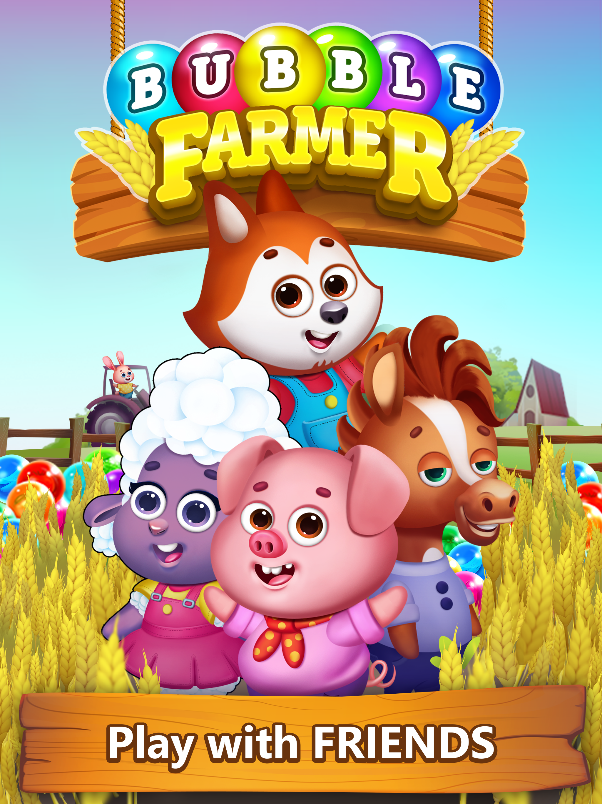 Farm Pop : Bubble Shooter 2025 Game Screenshot