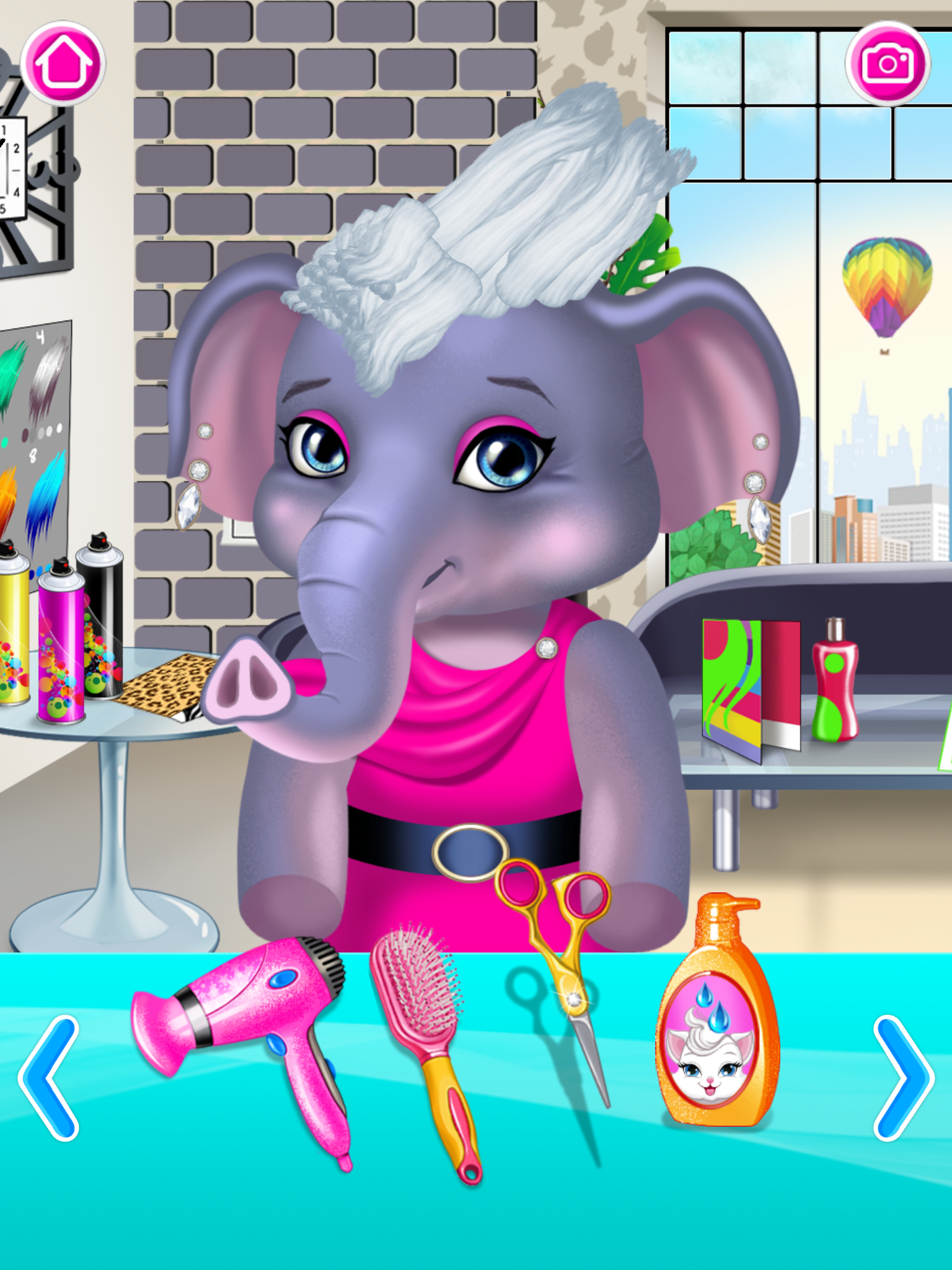 Скриншот игры Beauty salon: hair salon