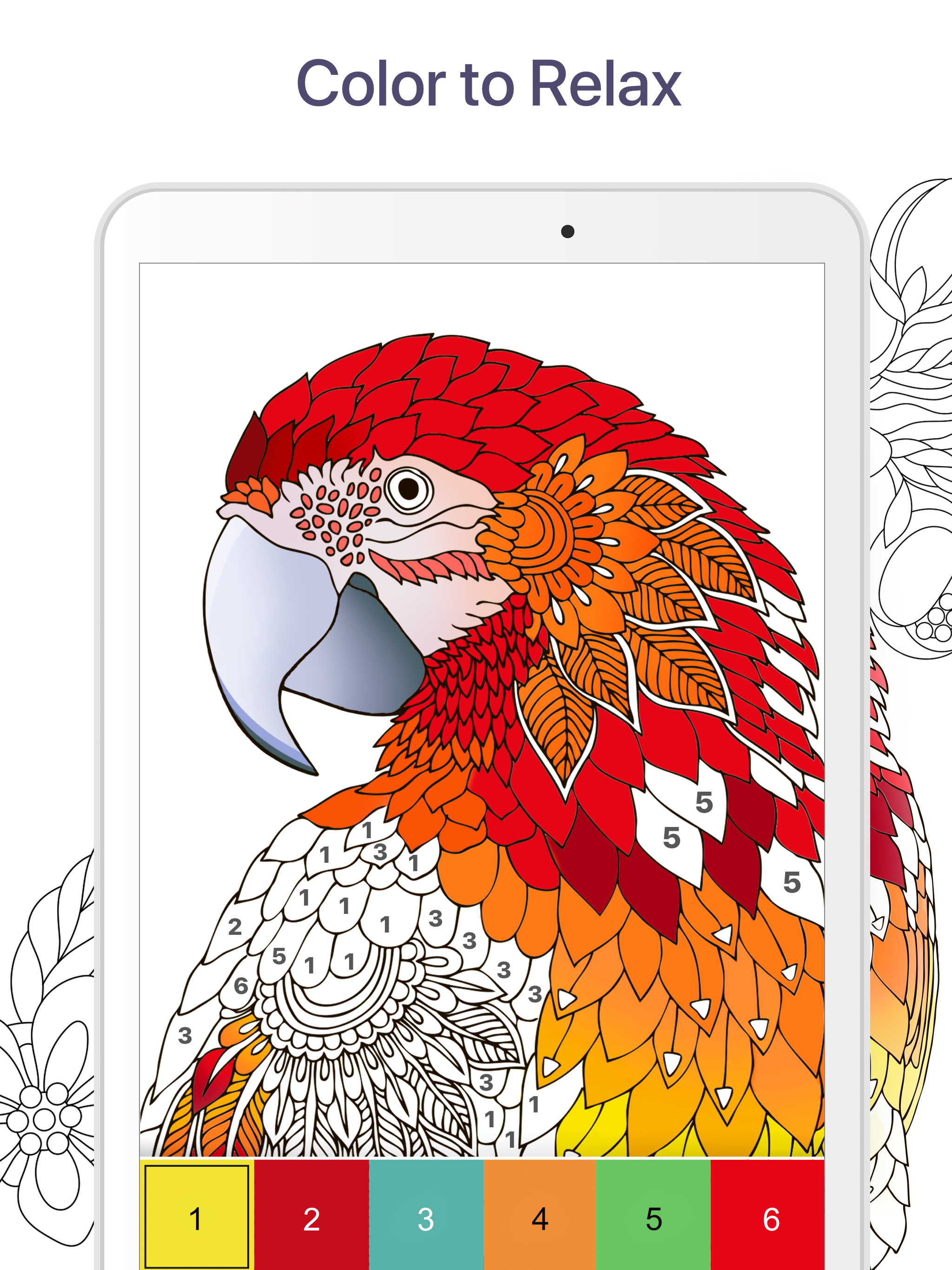 Chamy - Color by Number Game Screenshot