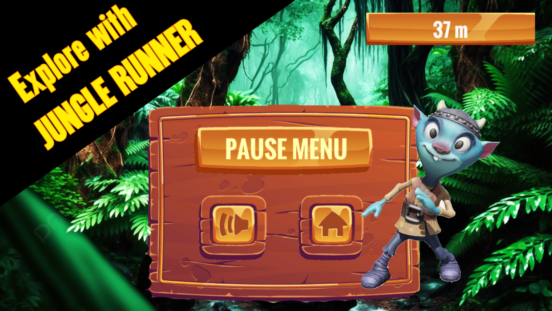 Jungle Runner ภาพหน้าจอเกม