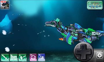 Mosa Plesio - Dino Robot Game Screenshot