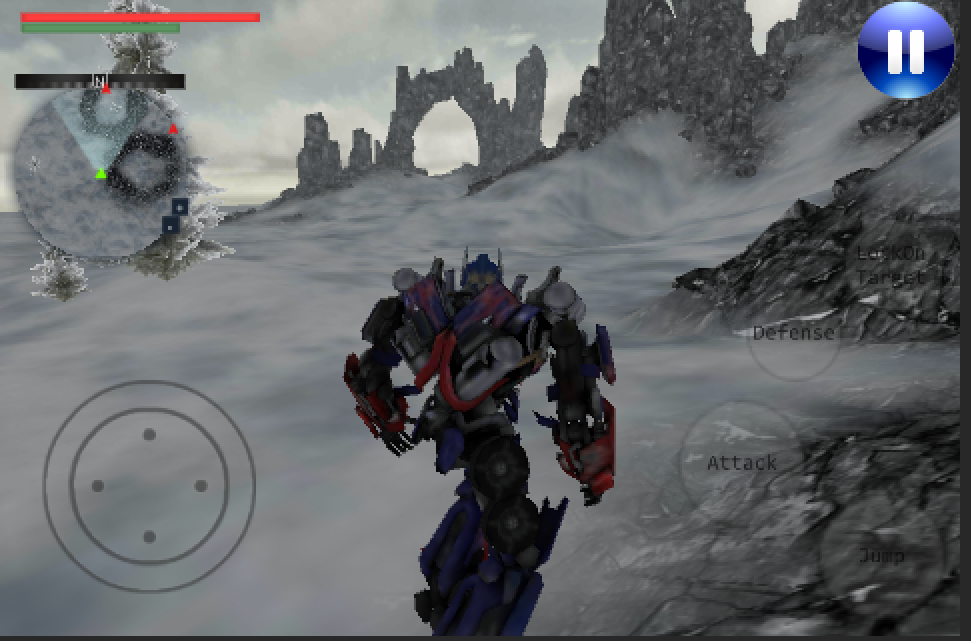 Futuristic Robot X Ray Battle Game Screenshot