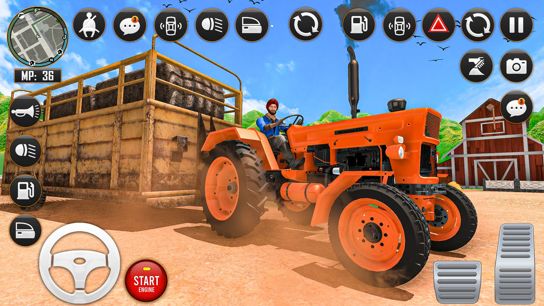 Download do aplicativo Supremo jogo trator agrícola 2023 - Grátis - 9Apps