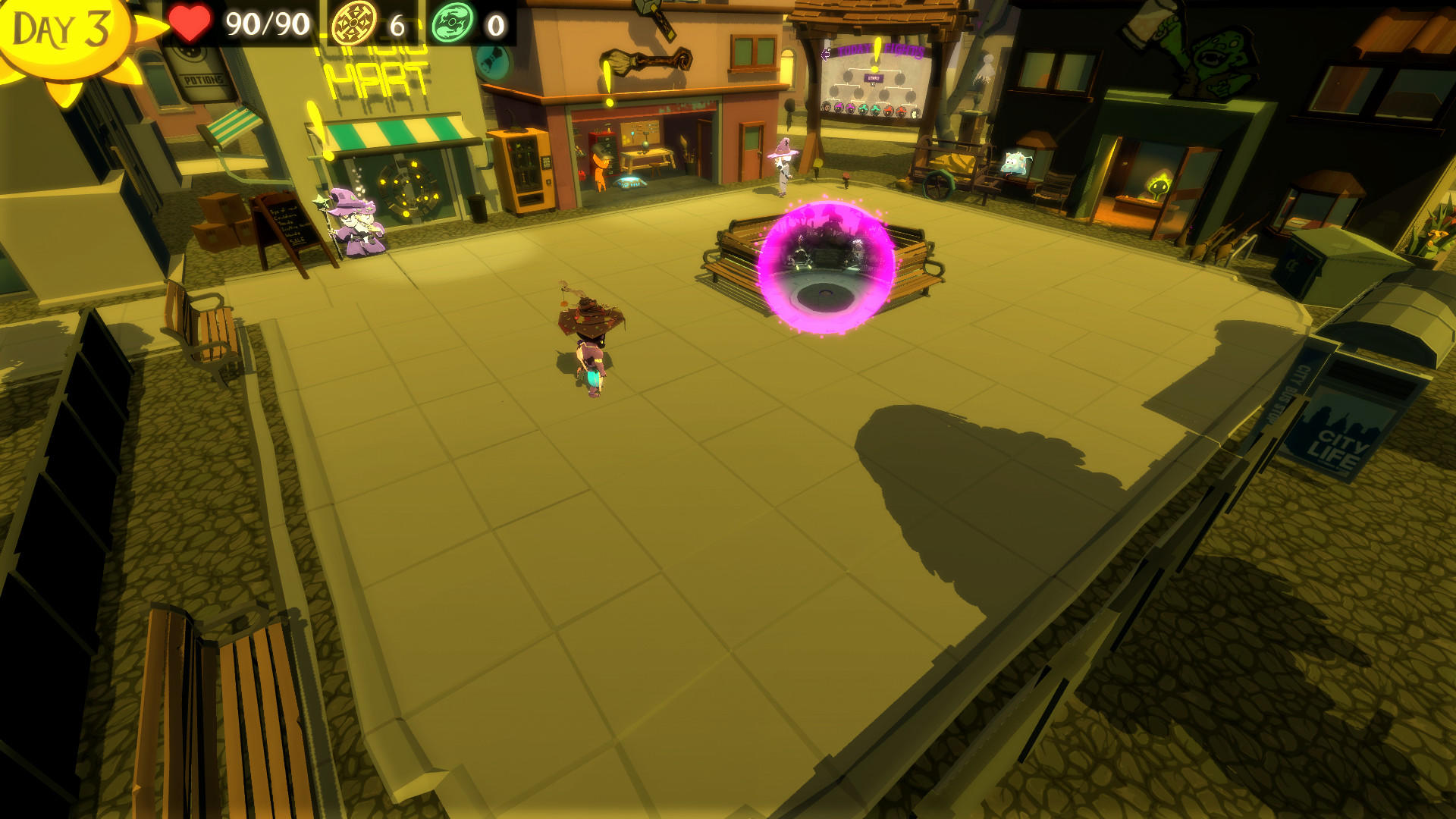 Screenshot of WizardPunk