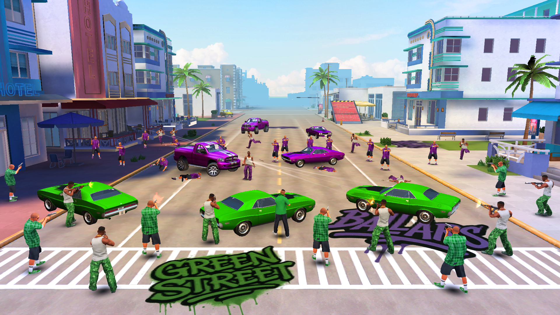 Gangs Fighter Game Screenshot