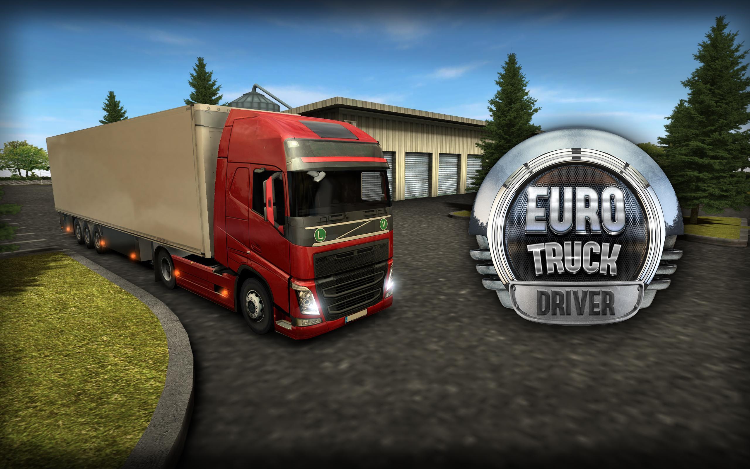 European Truck Simulator Game Screenshot