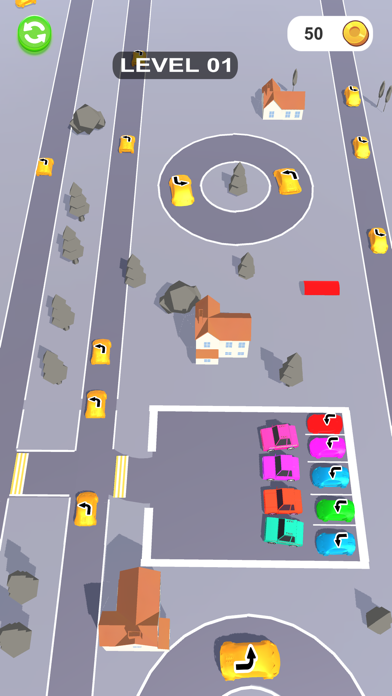 Screenshot 1 of ပြီးပြည့်စုံသော Traffic 3D -Stack Run 