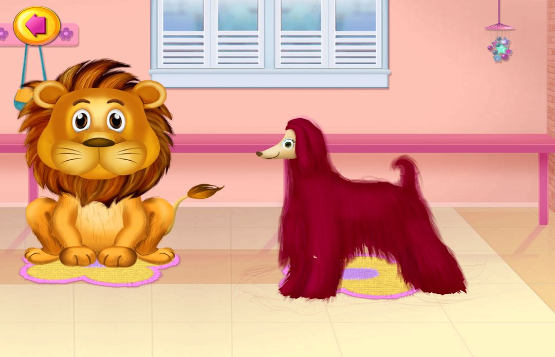 美髮沙龍動物 遊戲為孩子們遊戲截圖