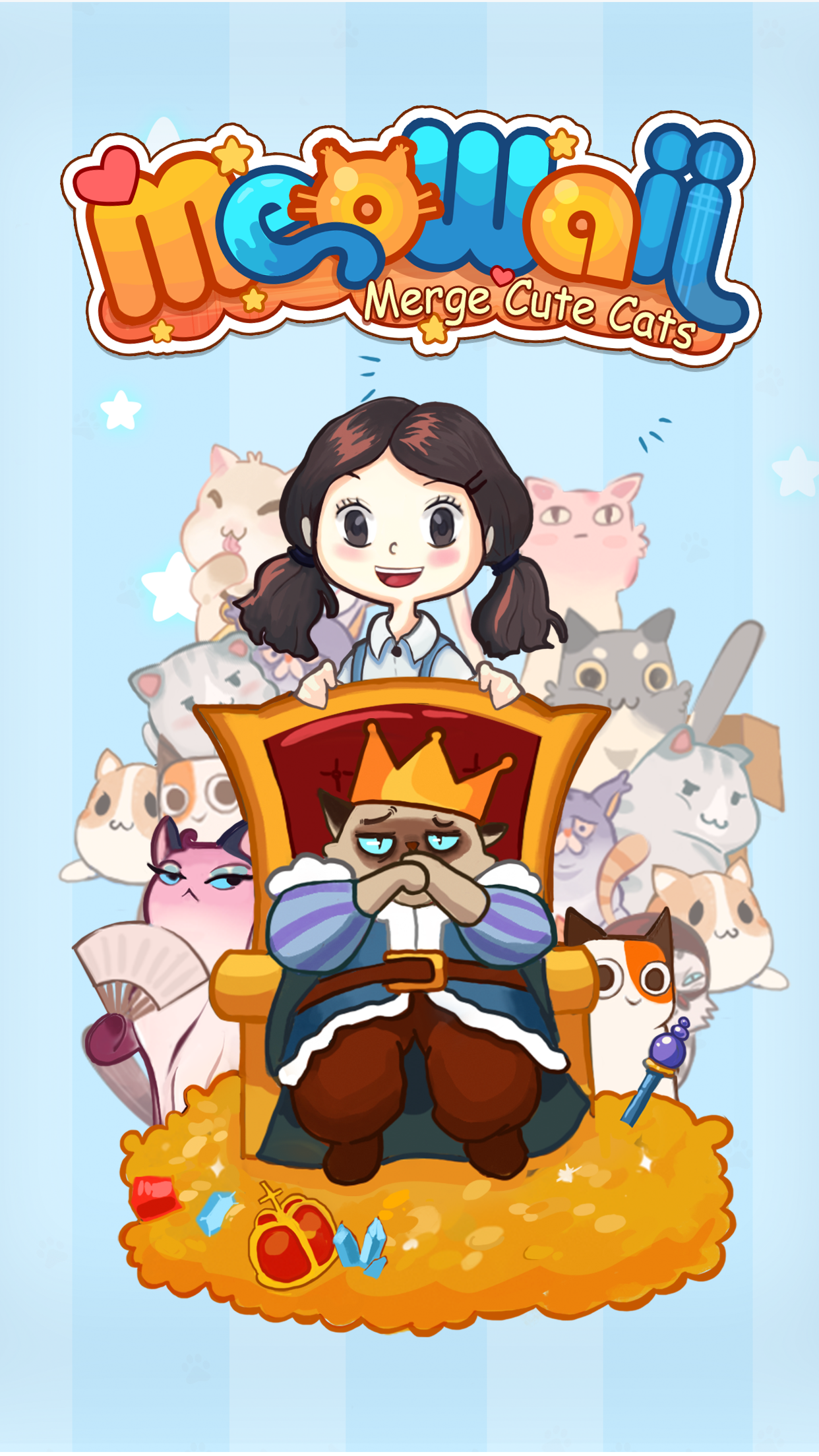 Meowaii - 可爱的猫咪花园 Game Screenshot