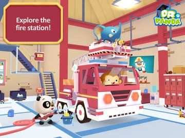 Dr. Panda Firefighters Game Screenshot