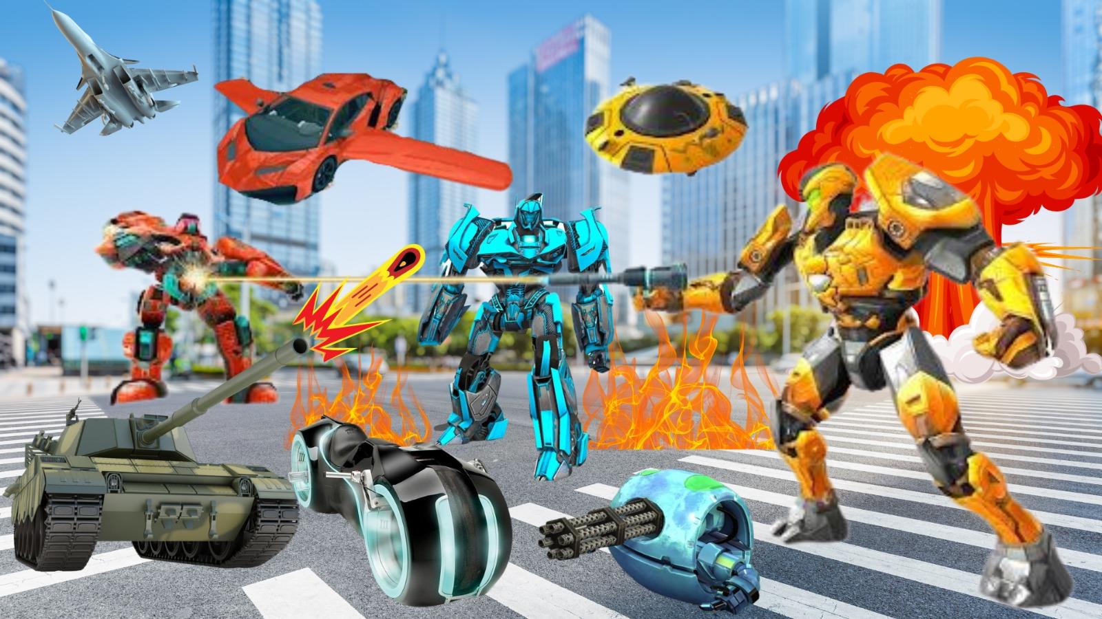 Screenshot of Robot Game octopus spider Game