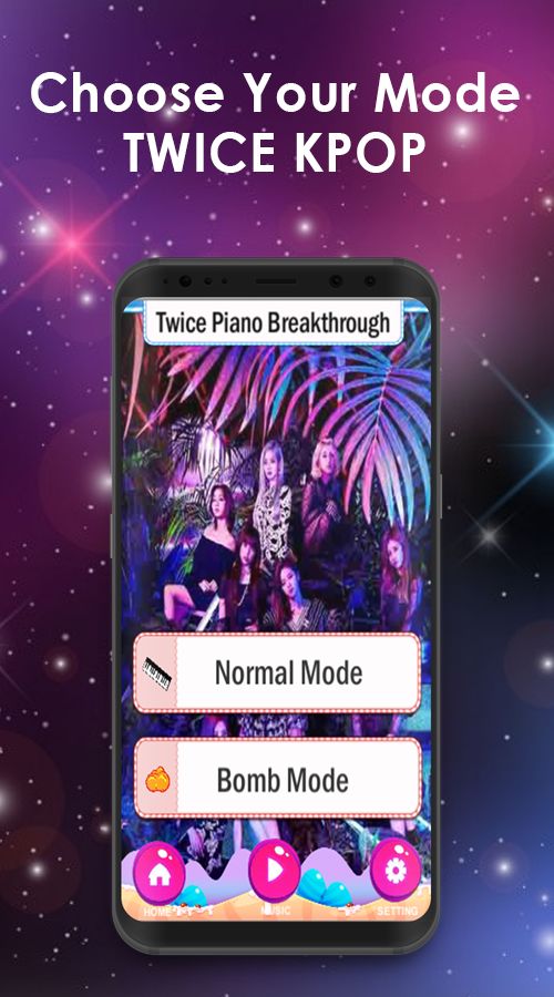 Twice Piano Games - Breakthrough Twice Japan ภาพหน้าจอเกม
