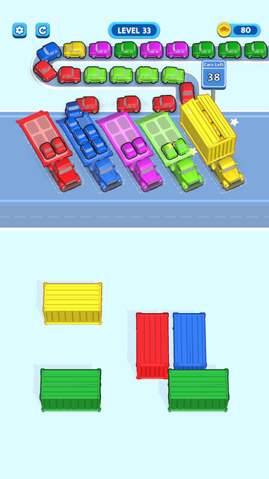 Shipping Cars Game Screenshot