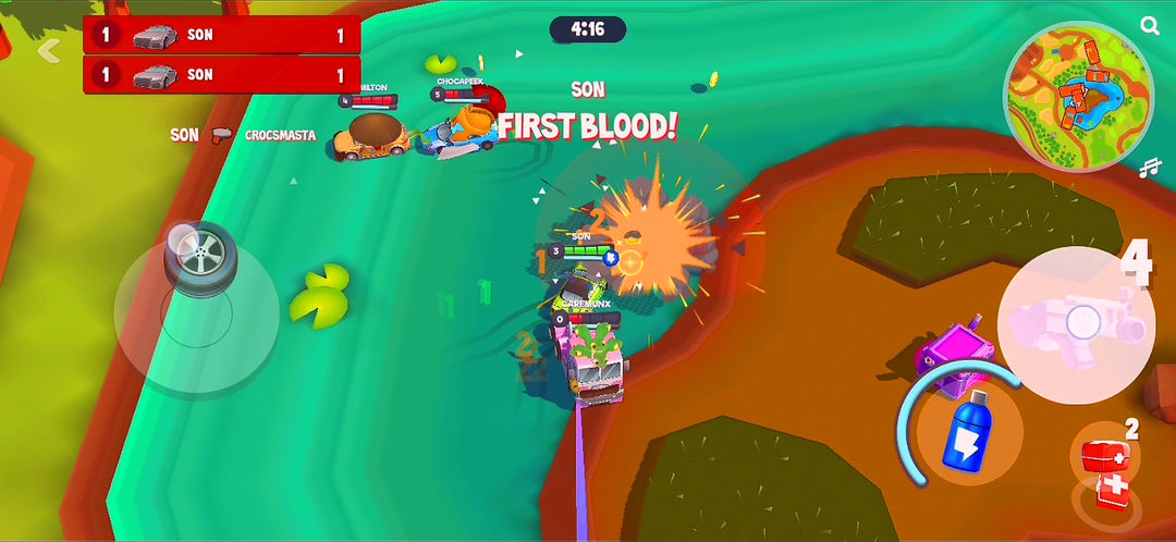 Battle Derby screenshot game