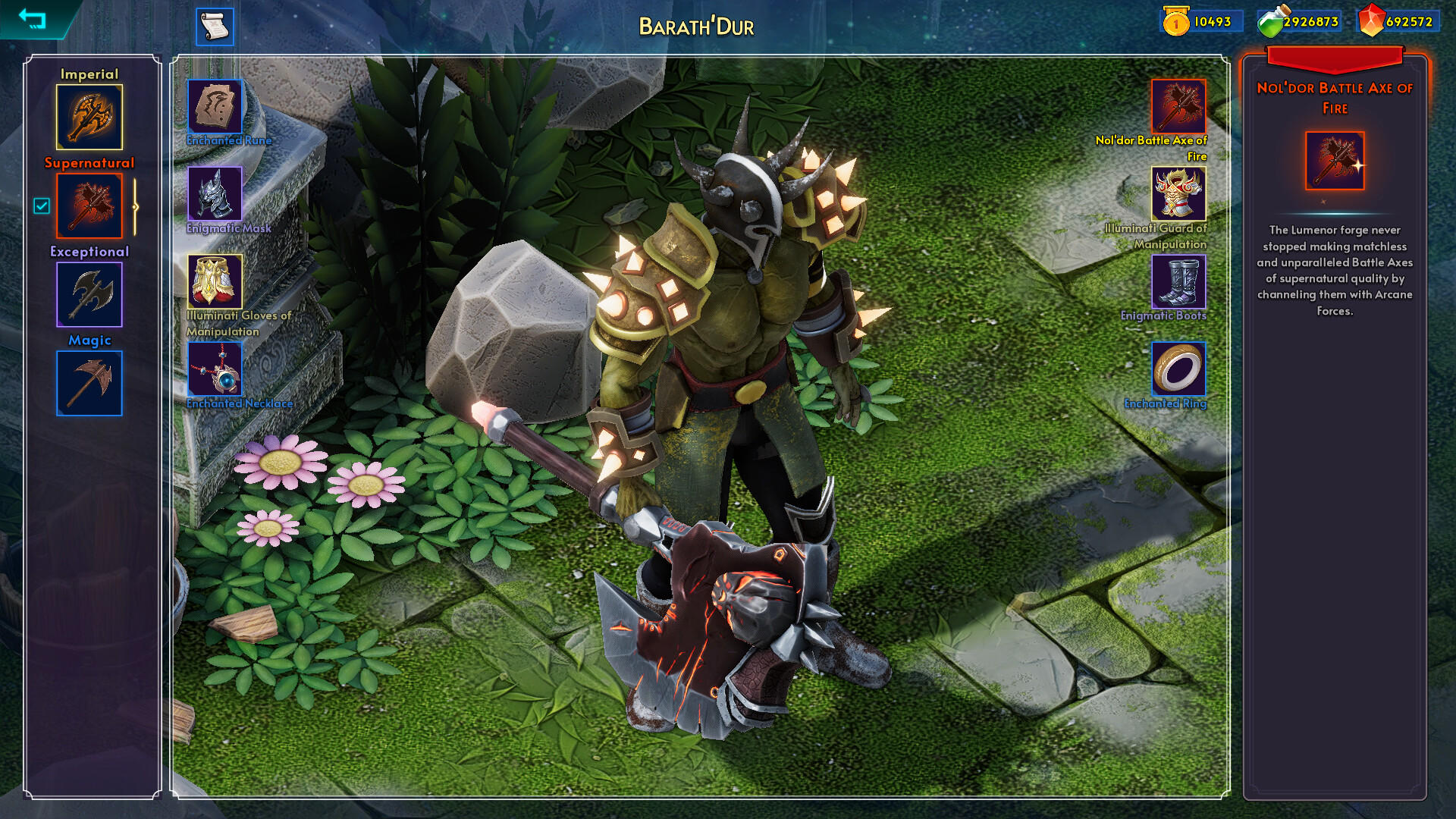 Epic of Brave Game Screenshot