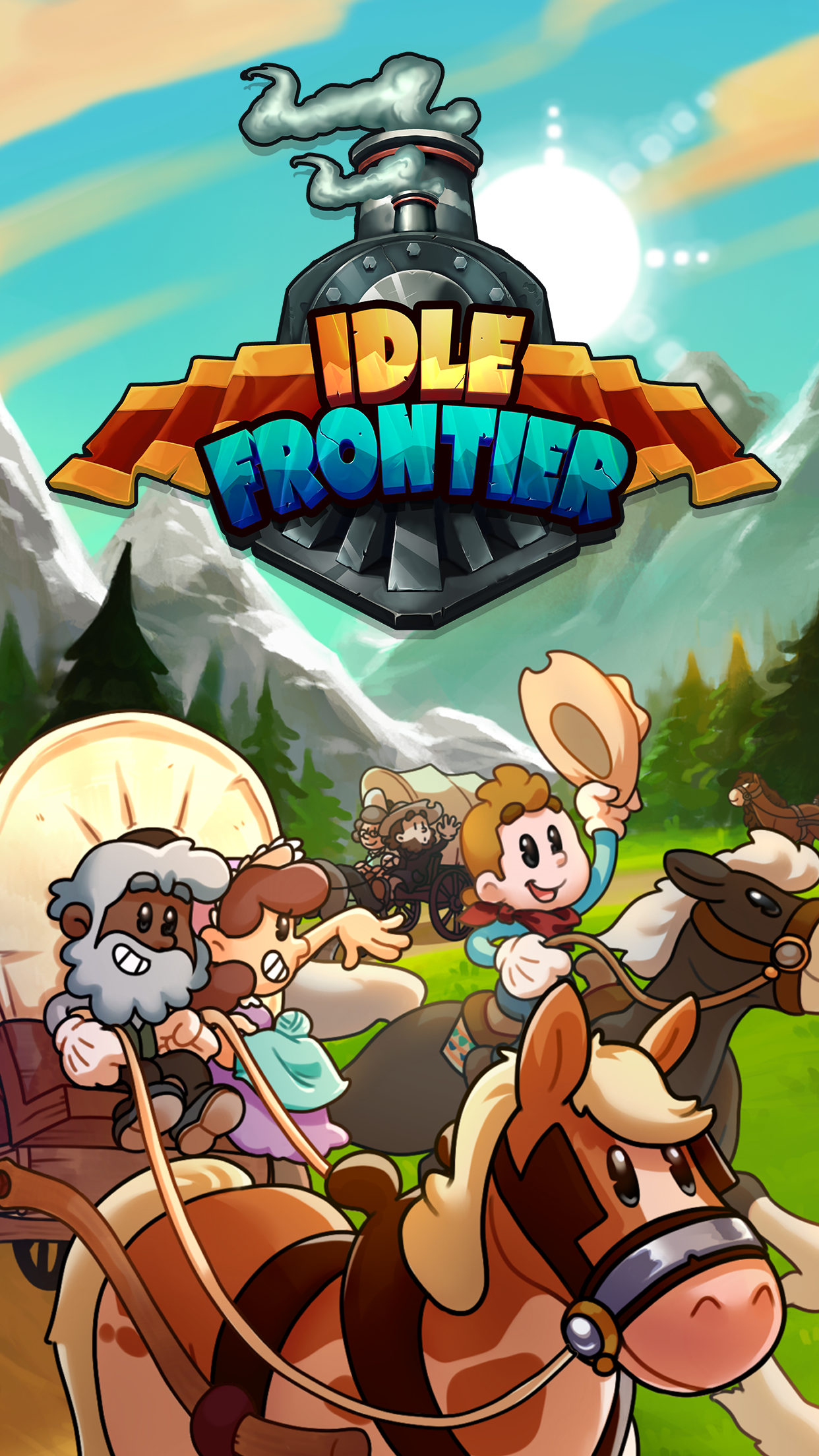 Screenshot 1 of Idle Frontier: Tap Tap Town 1.084