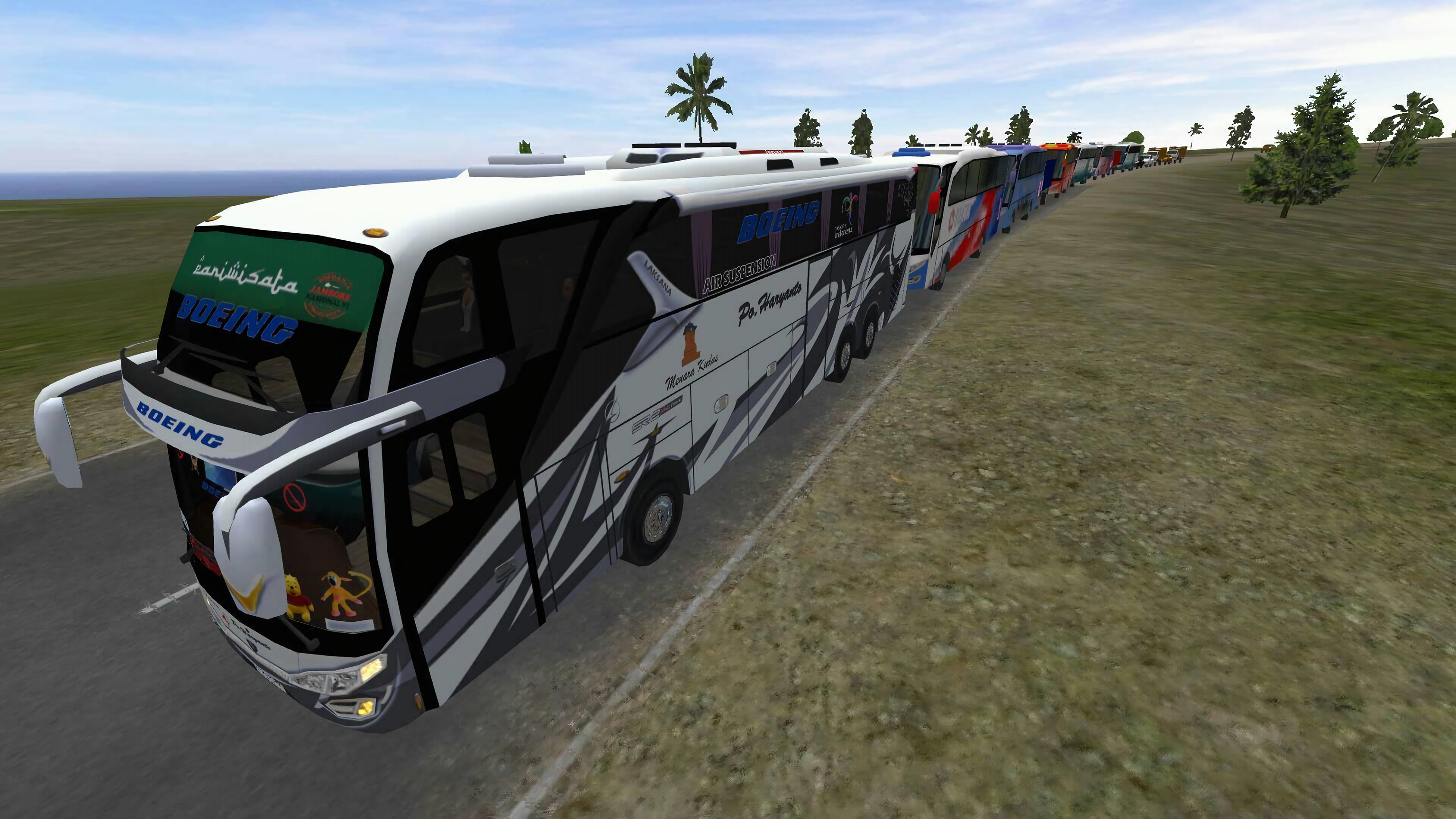 Screenshot 1 of librea Bus Simulator Indonesia 2.3
