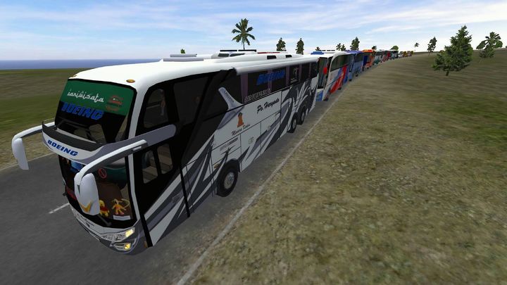 Screenshot 1 of livery Bus Simulator Indonesia 2.3