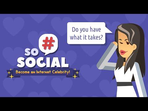 Screenshot of the video of So Social - Trending Influencer Clicker Game
