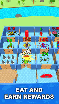 Monster Insect Attack Puzzle Game Screenshot