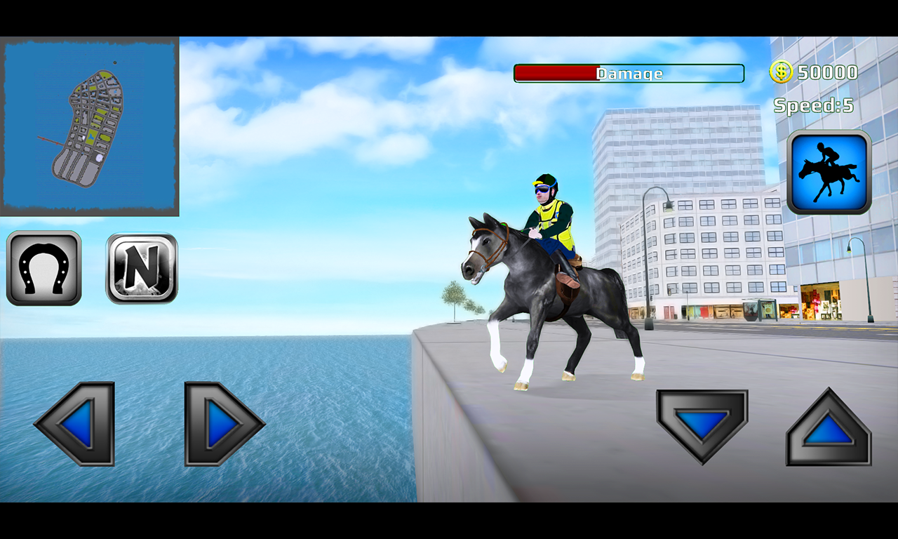 Rodeo Police Horse Simulator Game Screenshot