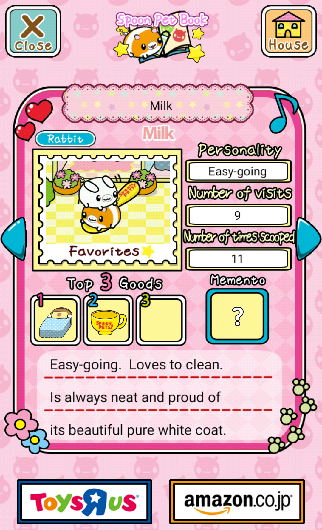Spoon Pet Collector Game Screenshot