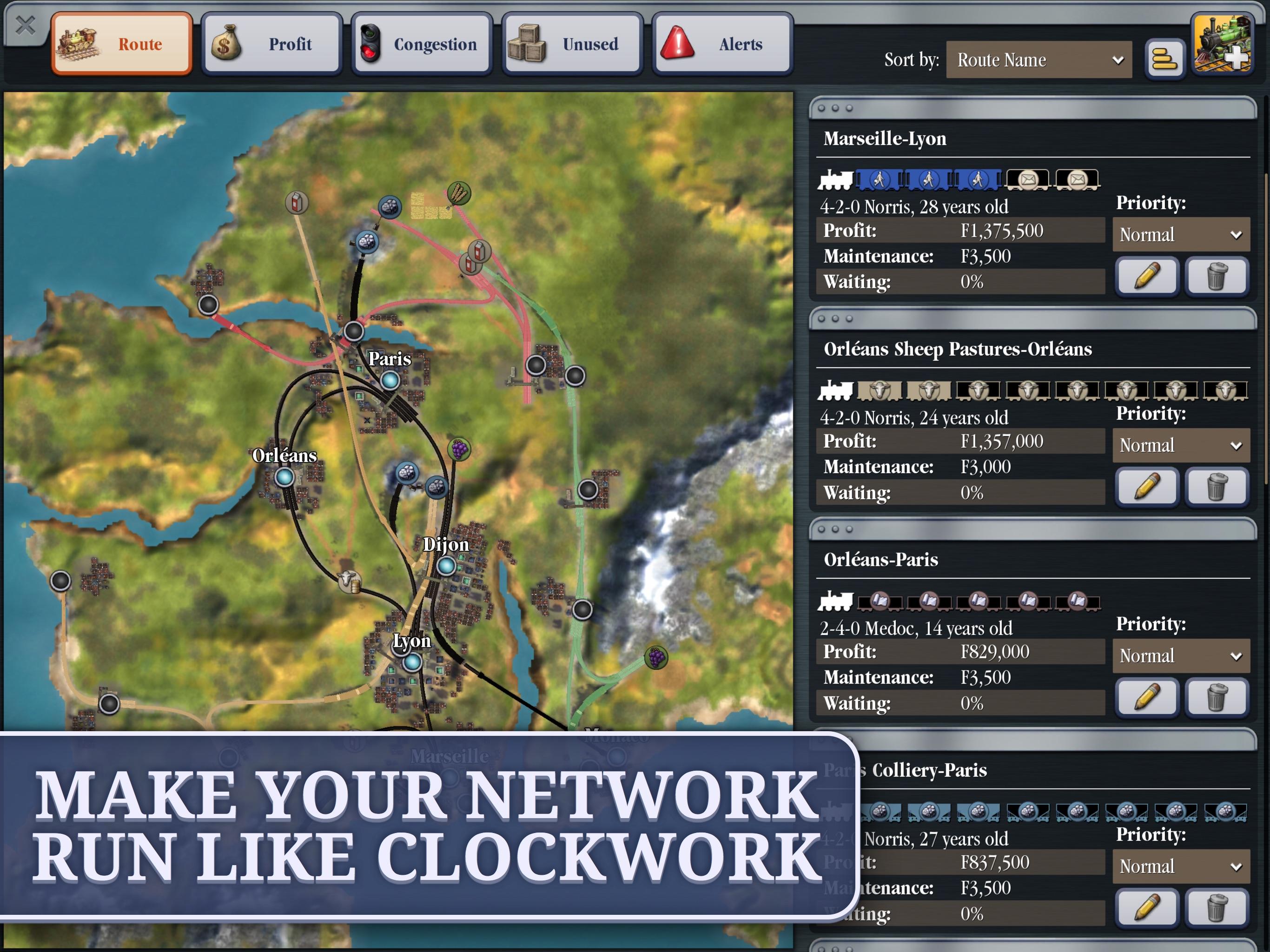 Sid Meier's Railroads! Game Screenshot